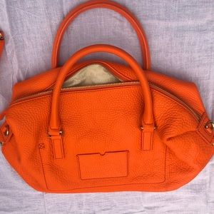 Orange Kate spade purse